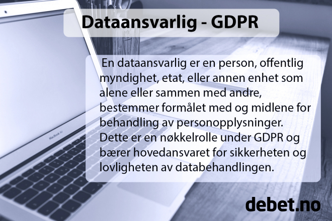 Dataansvarlig